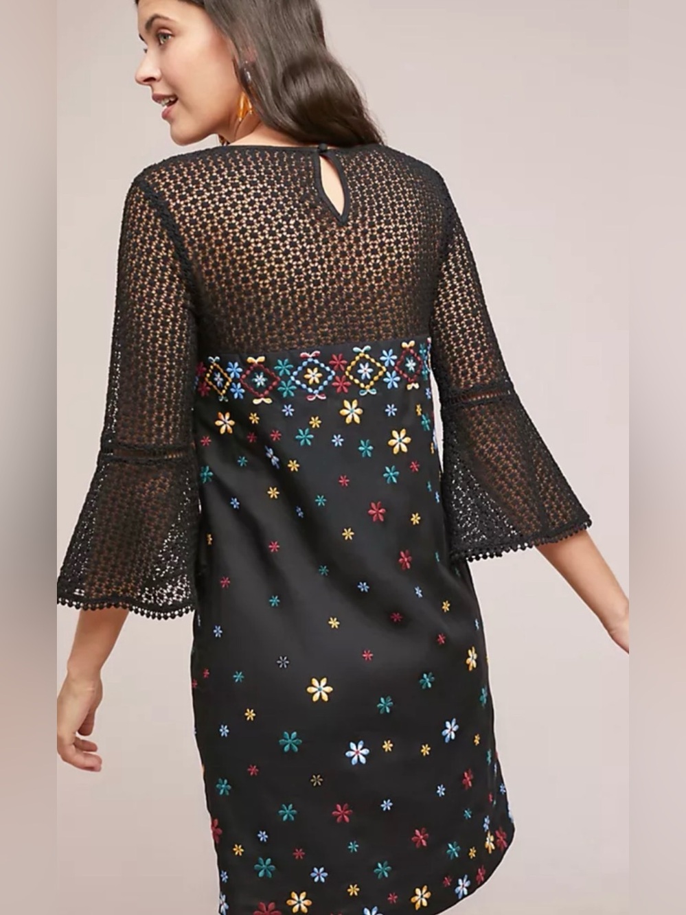 Anthropologie, Akemi + kin Maud Embroidered shift dress, size 6 - Picture 2 of 16